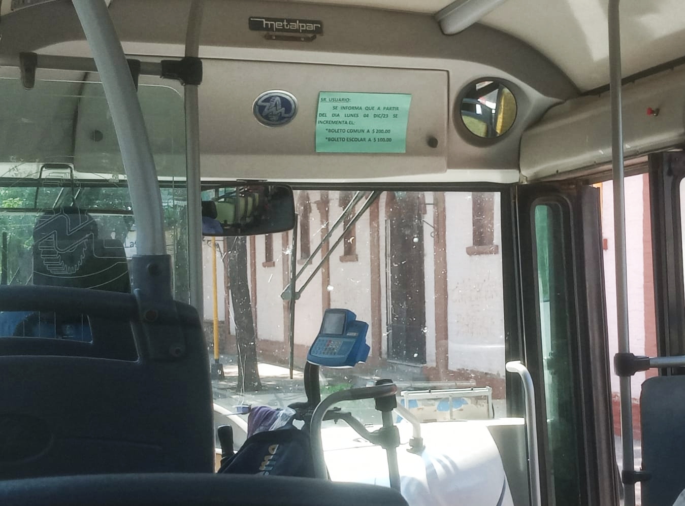 DESDE HOY LA 5º SUBA DE ESTE AÑO EN EL BOLETO DEL COLECTIVO URBANO